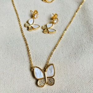 Butterfly Jewelry Set